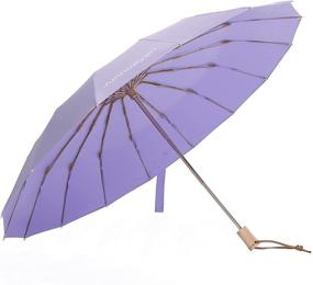 img 3 attached to Junhuayan Artisans Ветрозащитный зонт Алюминий Стекловолокно