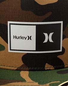 img 2 attached to Hurley Men's Natural 2.0 Trucker Hat