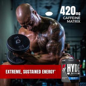 img 2 attached to 💪 ProSupps Mr. Hyde Xtreme (NitroX) Pre-Workout Powder Energy Drink - Intense Sustained Energy & Focus, with Beta Alanine, Creatine & Nitrosigine - Blue Razz Blitz (30 Servings)