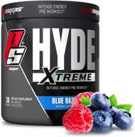 💪 prosupps mr. hyde xtreme (nitrox) pre-workout powder energy drink - intense sustained energy & focus, with beta alanine, creatine & nitrosigine - blue razz blitz (30 servings) logo