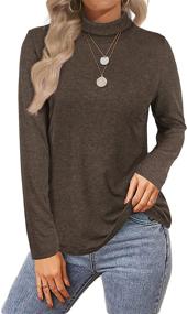 img 3 attached to Stylish and Comfortable: Alaroo Long Sleeve Shirts for Women, Perfect for Casual Chic Looks