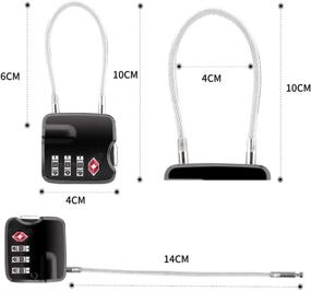 img 1 attached to SHOWKOO Approved Combination Resettable Backpacks