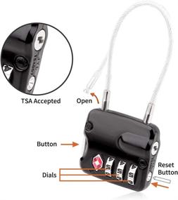 img 2 attached to SHOWKOO Approved Combination Resettable Backpacks