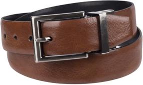 img 3 attached to 👔 Chaps Boys' Reversible Dress Casual Belt - 1-Inch Width