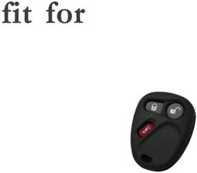 img 1 attached to 🔑 SEGADEN Silicone Cover: Premium Pink Case for Chevrolet GMC Cadillac Hummer Saturn Pontiac 3 Button Remote Key Fob CV4610