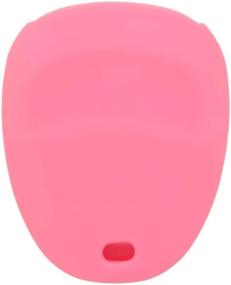 img 2 attached to 🔑 SEGADEN Silicone Cover: Premium Pink Case for Chevrolet GMC Cadillac Hummer Saturn Pontiac 3 Button Remote Key Fob CV4610