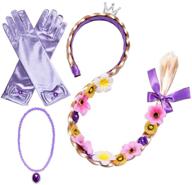 👑 yosbabe princess rapunzel gloves: must-have accessories for your little princess logo