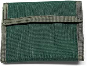 img 2 attached to 💼 Nylon Bifold Wallet with Zippered Pocket: Sleek Men's Accessories for Card Cases & Money Organizers