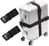 wetest adjustable luggage straps combination logo