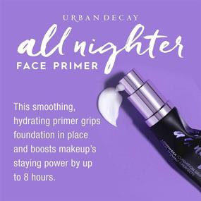 img 1 attached to 🎉 Urban Decay All Nighter Longwear Face Primer: Lightweight, Long-lasting Formula for Flawless, Hydrated Skin - 1.0 fl oz