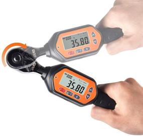 img 4 attached to 🔧 Mini Digital Torque Wrench: 3/8-inch Drive, Buzzer & LED, 1.33-44.25 ft-lbs - Best Precision Electronic Bike & Car Repair Tool