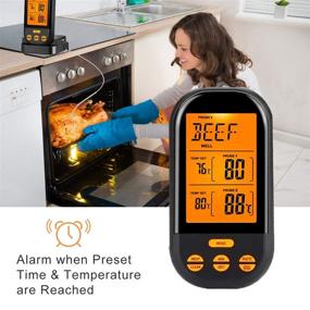 img 1 attached to Thermometer Instant Digital Stainless Grilling