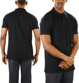 img 3 attached to ToBeInStyle Mens Polo Shirt Small Men's Clothing for Shirts