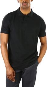 img 4 attached to ToBeInStyle Mens Polo Shirt Small Men's Clothing for Shirts