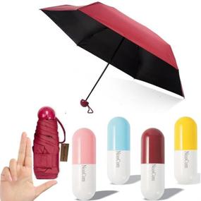 img 3 attached to 🌂 Folding Compact NEWCOM Umbrella Capsule