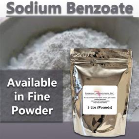 img 1 attached to 🧪 Sodium Benzoate 99% USP/FCC Grade 5 Lb: Powerful Preservative and Additive