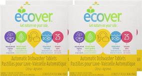 img 1 attached to Ecover Natural Automatic Dishwashing Tablets