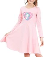 🦋 everyday girls' clothing: butterfly sequin dress for girls logo