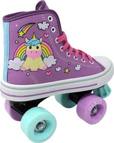 img 1 attached to 🦄 Ultimate Fun and Style: Lenexa Pixie Unicorn Kids Quad Roller Skate - Perfect Roller Skates for Kids, Especially Girls!