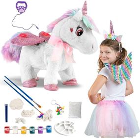 img 4 attached to Unicorns Multifunction Costumes Painting Birthday