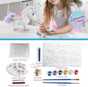 img 1 attached to Unicorns Multifunction Costumes Painting Birthday