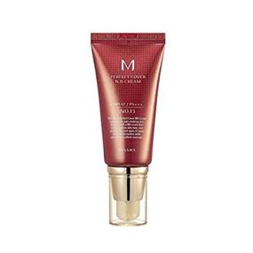 img 1 attached to Missha M Perfect Cover BB Cream: Authentic Amazon Code Verified, SPF 42 PA+++, 50ml, Concealing Blemishes, Dark Circles and UV Protection in #13 Bright Beige Shade