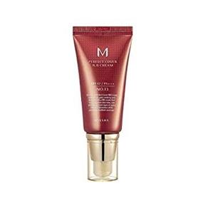 img 4 attached to Missha M Perfect Cover BB Cream: Authentic Amazon Code Verified, SPF 42 PA+++, 50ml, Concealing Blemishes, Dark Circles and UV Protection in #13 Bright Beige Shade