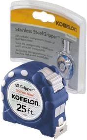 img 2 attached to Precision Measuring Made Easy with Komelon SS125 Gripper Stainless Steel Tape Measure