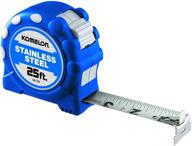 precision measuring made easy with komelon ss125 gripper stainless steel tape measure логотип