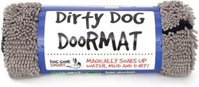 img 3 attached to Runner Dirty Dog Doormat by Dog Gone Smart
