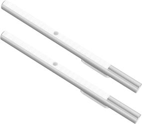 img 4 attached to 🔋 Battery Operated Under Cabinet Lighting - T401 Closet Light with Motion Activation, Rechargeable 4000mAh Built-in Battery Powered Lights, Under Counter Lights for Kitchen - Pack of 2