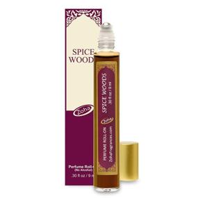 img 3 attached to 🌿 Zoha Spice Woods: Discover the Alluring Fragrance of Alcohol Free Perfume & Natural Essential Oils in 9 ml/.30 oz Size!