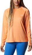 🐟 columbia women's pfg tidal tee ii, long sleeve fishing shirt with upf 50 logo