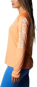 img 2 attached to 🐟 Columbia Women's PFG Tidal Tee II, Long Sleeve Fishing Shirt with UPF 50