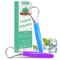 tongue scraper medical stainless cleaner logo