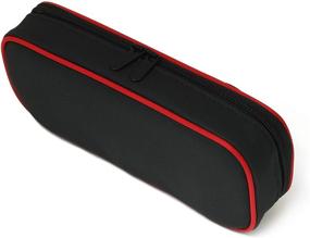 img 3 attached to LOONLOON Rainy Pencil Case Black