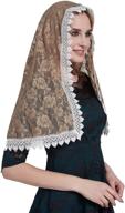 👒 mantilla catholic church headcoverings: stylish infinity women's accessories for special occasions logo