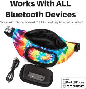 img 1 attached to Fannypack Speakers Bluetooth Rechargeable Bachelorette