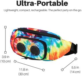 img 2 attached to Fannypack Speakers Bluetooth Rechargeable Bachelorette