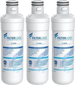 img 4 attached to 🧊 Filterlogic LT1000PC ADQ747935 MDJ64844601 NSF Certified Refrigerator Water Filter (Pack of 3) - Replacement for LG LT1000P, LT1000PCS, ADQ74793501, ADQ74793502, Kenmore 46-9980, 9980