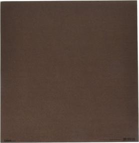 img 1 attached to 📦 Kaisercraft Premium 12x12 Dark Brown Cardstock - Pack of 20 Sheets