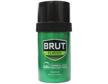 brut round solid deodorant pack logo