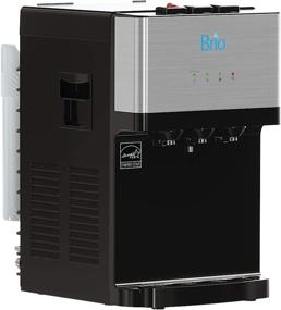 img 4 attached to 💦 Brio Countertop Self Cleaning Bottleless Water Cooler Dispenser with Filtration - Hot, Cold, and Room Temperature Water. Free Extra Replacement Filters Included - UL/Energy Star Approved - Find Hydration Convenience and Purity!