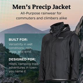 img 3 attached to Marmot Men's PreCip Jacket: The Perfect Lightweight & Waterproof Essential