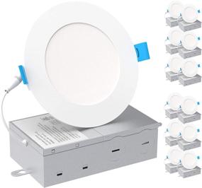 img 4 attached to HYPERLITE Ultra Thin Downlight Junction Aluminum