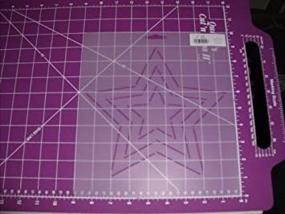 img 2 attached to 8-Inch Star Quilting Template