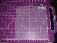 8-inch star quilting template logo