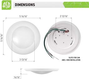 img 2 attached to 💡 Revolutionary ASD Dimmable Profile Recessed Location Industrial Electrical Solution