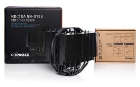 img 1 attached to Noctua NH-D15S chromax.Black: Premium Dual-Tower CPU Cooler with NF-A15 PWM 140mm Fan - Black