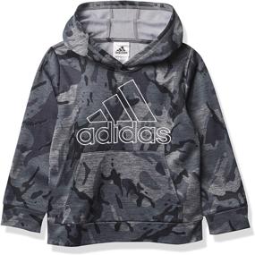 img 4 attached to Adidas Boys Athletic Pullover Hoodie Boys' Clothing ~ Active